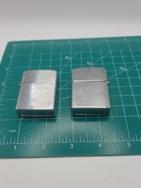 Silver Tone Lighters  One Summitt One Reliance